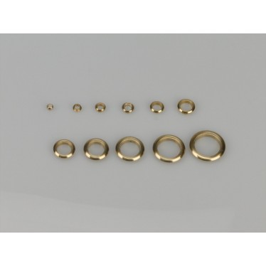 14mm 6 Hole Glazed Porthole without Flange J-RMA67114